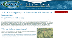 Desktop Screenshot of alcarragency.com